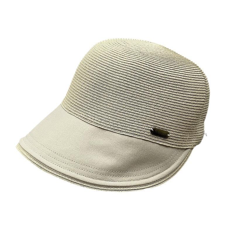Hat Female Summer Cap Sun Protection Sun Hat Foreign Style Sun Hat Cool Hat Straw Hat Summer