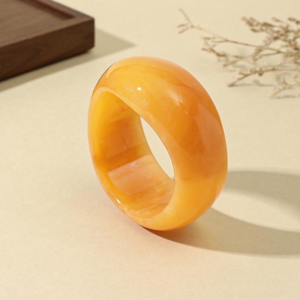 DIEZI 9 Colors Exaggerated Geometric Irregular Resin Wide Bangles Hip Hop Vintage Acrylic Bracelet Bangles For Women Men Jewelry