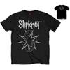 Slipknot T Shirt Mens Goat Star Band Logo Gray Chapter New Official Black Unisex T-Shirt