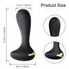 Anal Plug Vibrator Female erotic Butt Plug for Women Male Female Buttplug Silicone Sex Toys for Man or