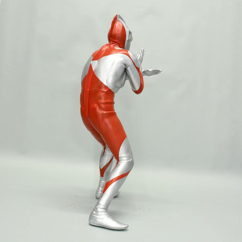 Ultraman (C-Typ)/Mega Softvinyl-Bausatz, Nachdruck, nicht maßstabsgetreu, Gesamthöhe ca.. 39 cm weiches Vinyl, unbemalt, Bausatz 4571587310050