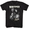 Whitney Houston Motorcycle Collage Black T-Shirt