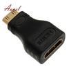 Modish 1 Pc 1080P HDTV Mini HDMI Male Type C to HDMI Female Type A Adapter Connector