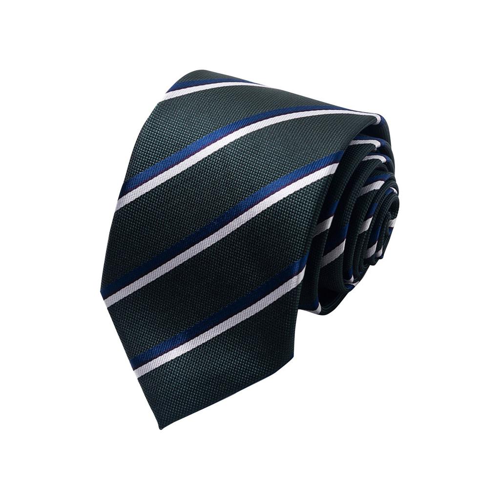 Men's Business Professionals Striped Tie Wedding Suit Accessories Polyester Tie Men