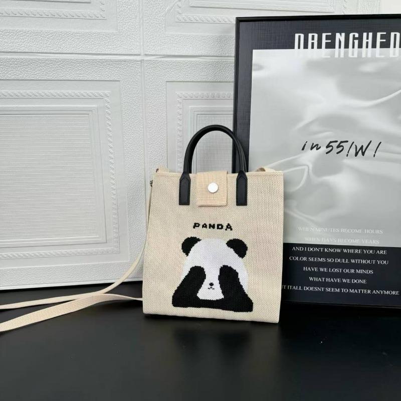 Premium new cute cartoon knitted mobile phone bag adjustable messenger handbag niche versatile dopamine bag