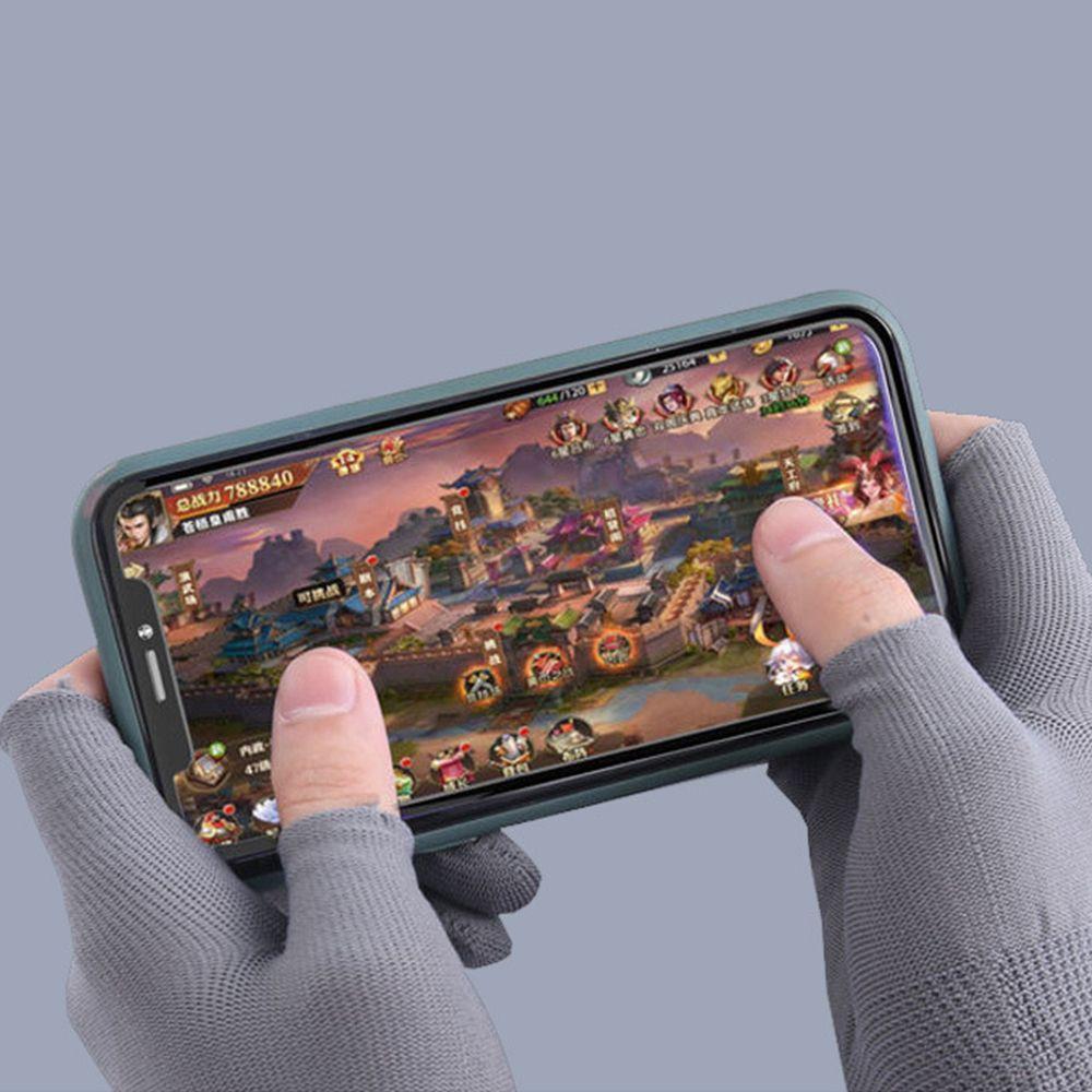 Cycling Show Three Fingers Show Two Fingers  Gloves Anti-skid Mittens Men Nylon Gloves