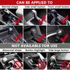 BBIC7 Car Gearbox New Year Xmas Hoodie Car Shift Speed Lever Cover for Skoda S Logo Octavia Fabia 2 Superb 2 Kamiq Kodiaq VRS VII