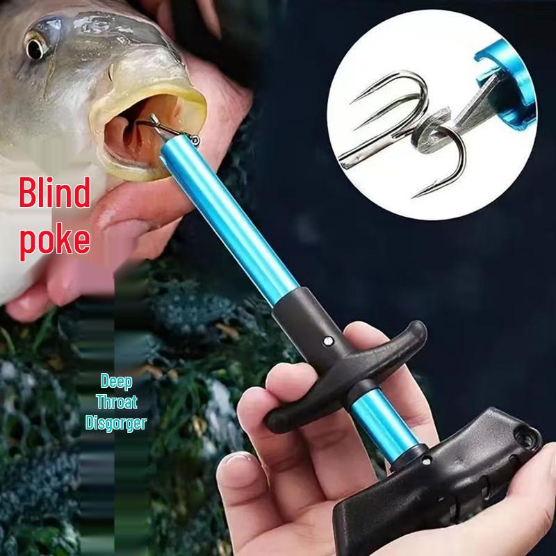 Lure T-shaped Deep Throat Fishing Hook Remover for Big Fish