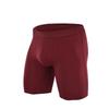 Intimo da uomo lungo a vita media antiusura gamba in cotone elastico sportivo mutandine ad angolo piatto mutande da uomo