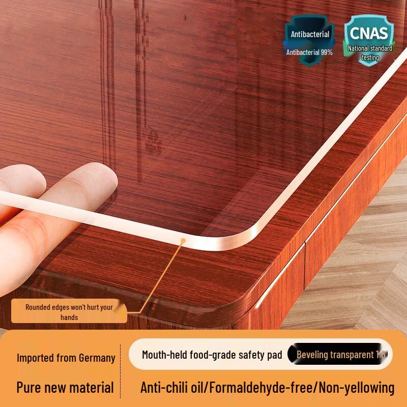 Прозрачный ПВХ коврик-защита для стола Zunwei