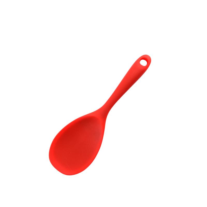 5-Piece High Temp Silicone Spatula & Ladle Set for Non-stick Cookware