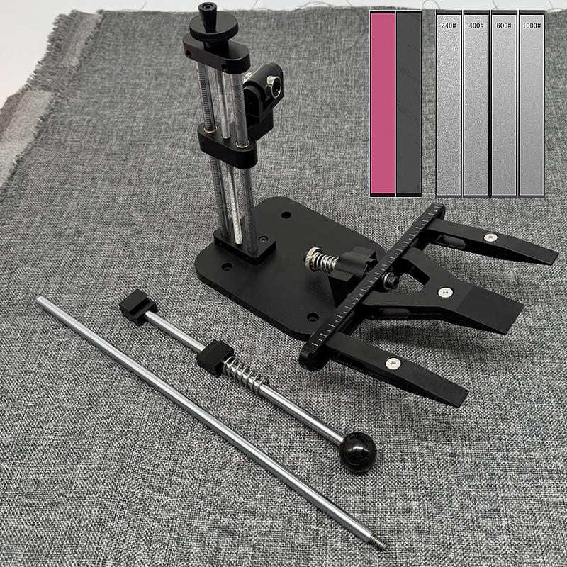 Professional Fixed-angle Knife Sharpener, Diamond Whetstone Set, Accurately Adjusts The Sharpening Angle, 360°Rotating Knife