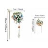 Hair Accessories Phoenix Brooch Disk Hair Chinese Style Hairpin Brooch  Cosplay