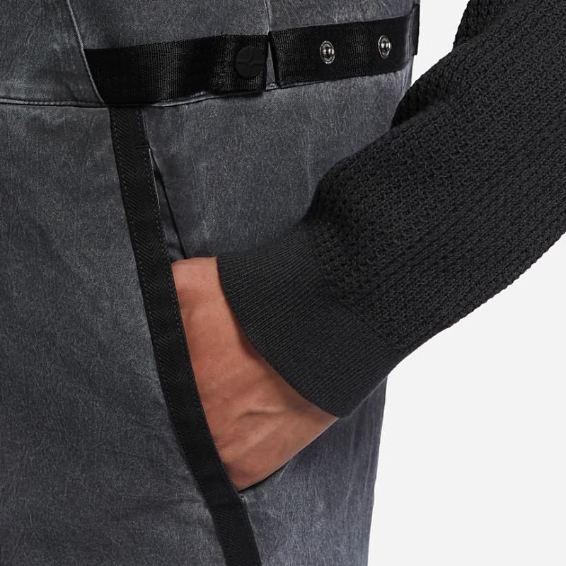 Nike Tech Pack Unlined Woven Overalls Men Bottoms Charcoal DM5598-060