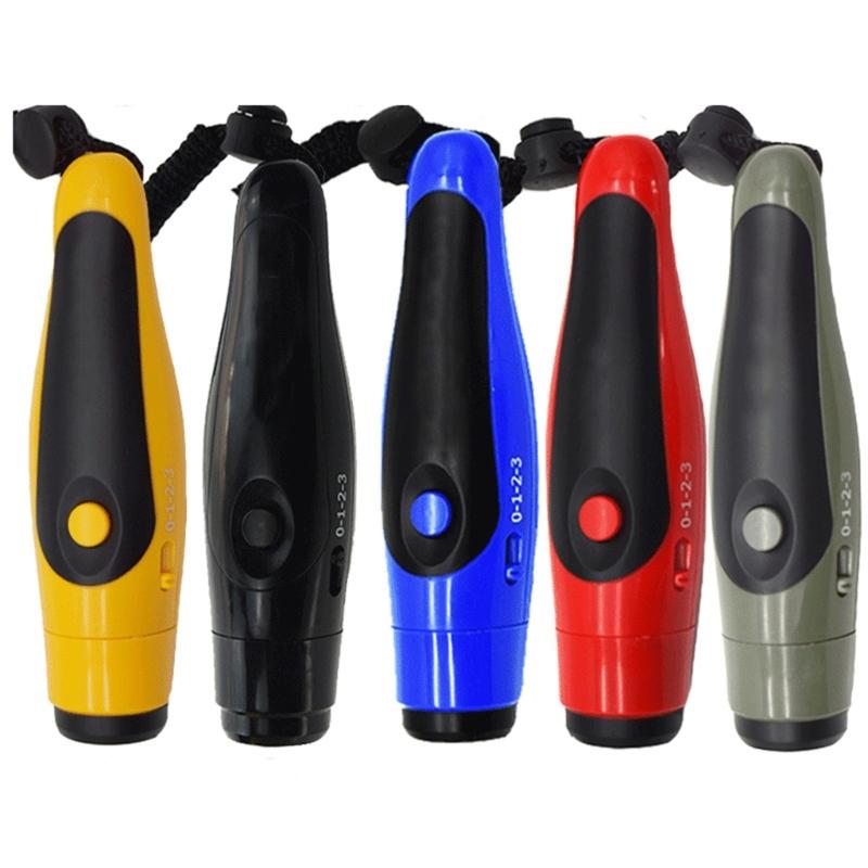 Handheld Electronic Whistle with USB Charging 3 Tone High Volumes Whistle Outdoor Hiking Emergency Whistle Gifts