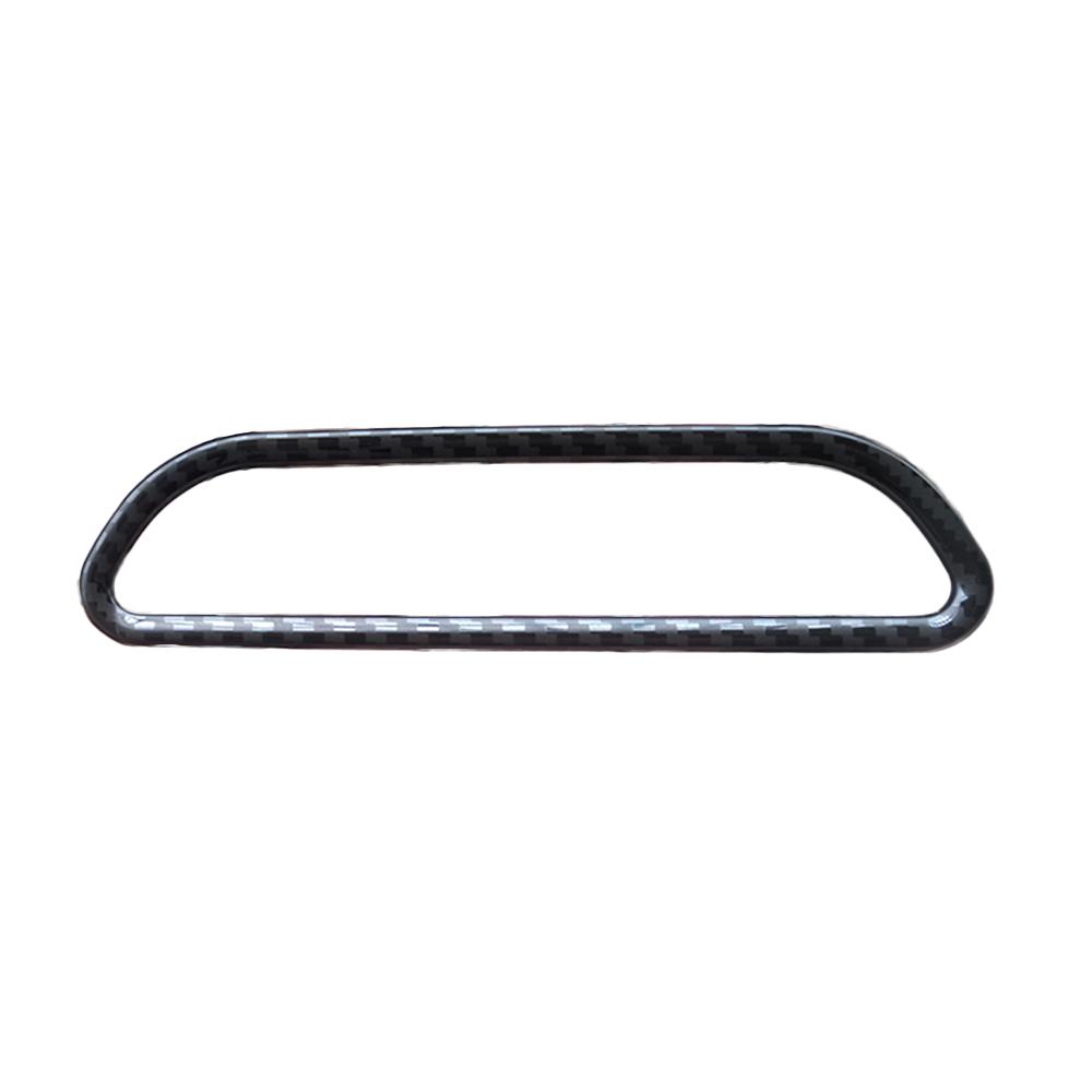 För Haval F7 F7X 2018-2024 Bil Mittkonsol Armstöd Baksäte Värmeknapp Dekorationsskydd Trim Rostfritt Stål Klistermärke