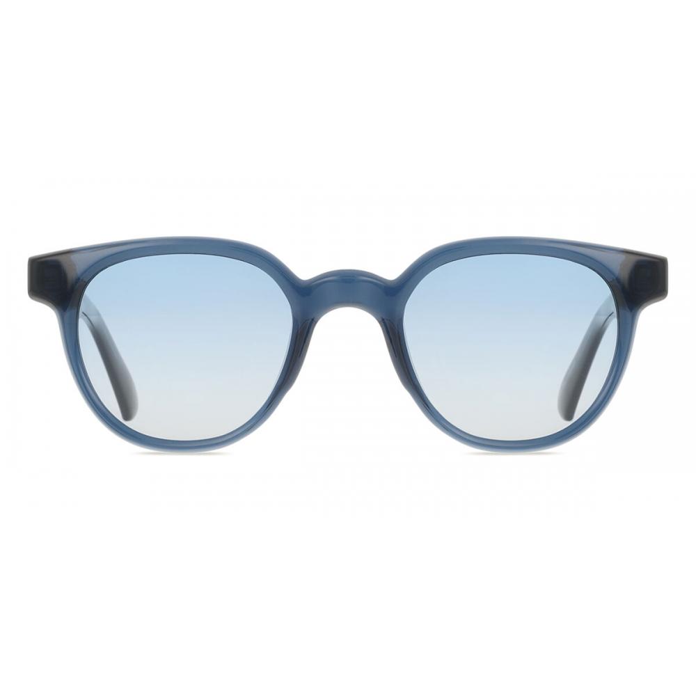 Full Rim Oval Transparent Blue Smartbuy Collection Tropica 94724s C3 Fashion Unisex Sunglasses