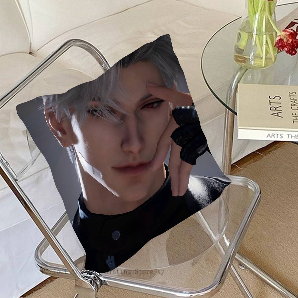 Game Love And Deepspace Sylus Pillow Case Square Pillow Bedroom Sofa Leisure Comfort Cushion Car Living Room Home Decoration