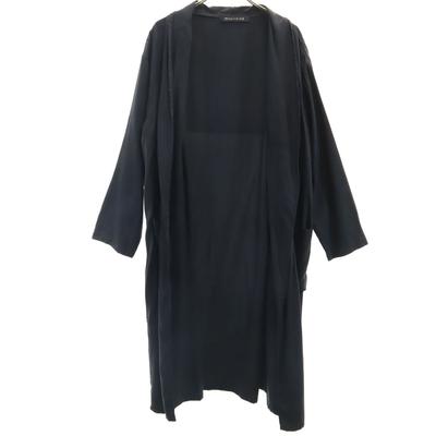 Mizuiro Ind Long Sleeve Long Cardigan Black Women Used