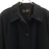 Pure Cashmere Wool Coat 11AR Black Series Women Used