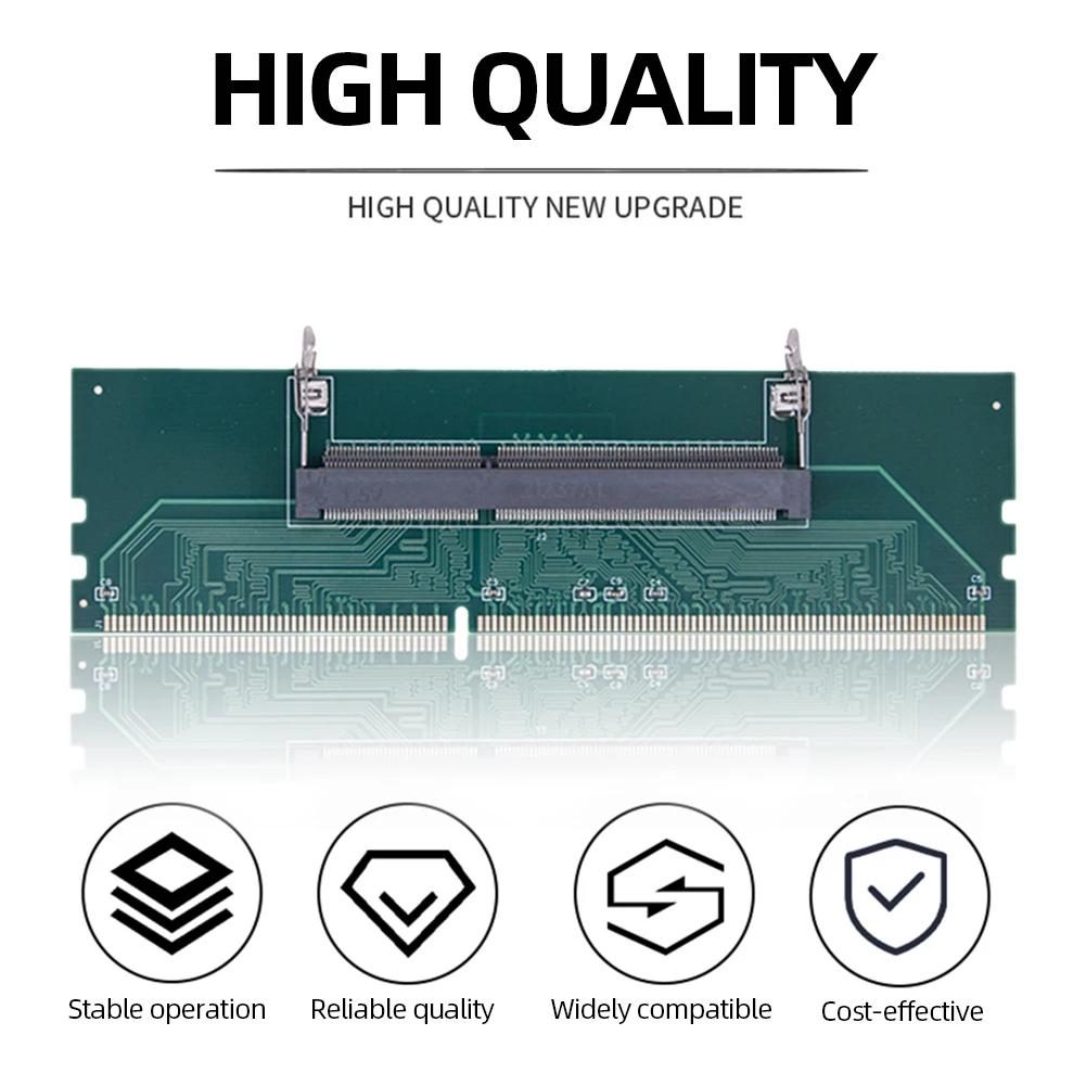 Laptop To Desktop Memory Adapter Card DDR3 DDR4 DDR5 SO-DIMM To PC DIMM Card Memory Adapter Memory Stick
