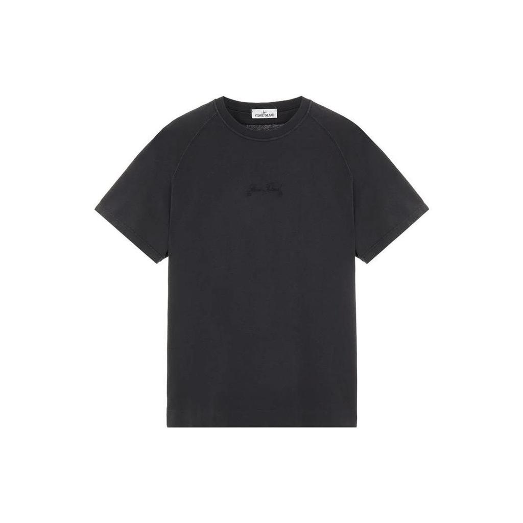 STONE ISLAND T-Shirt Black Men Tops 7615214Q3-V0029