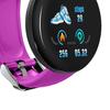 D18S Smart Watch Colorful Touch Screen Heart Rate Monitor Round Dial 1.3 Inch Sport Bracelet Fitness Tracker for Outdoor