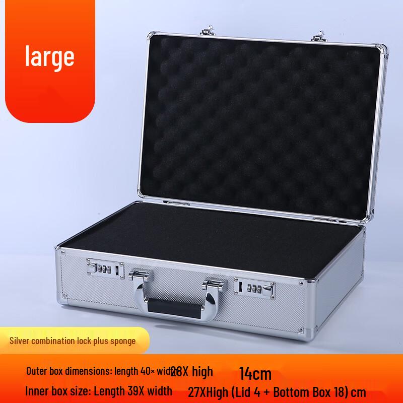 Secure Portable Storage Case with Password Lock