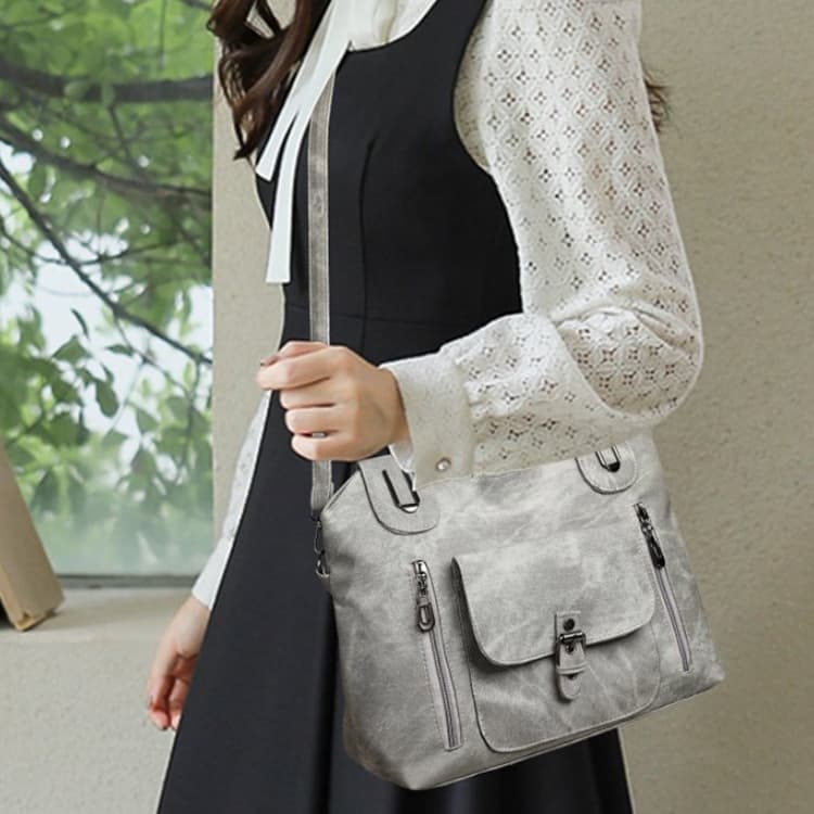 Retro women's shoulder bag portable messenger bag