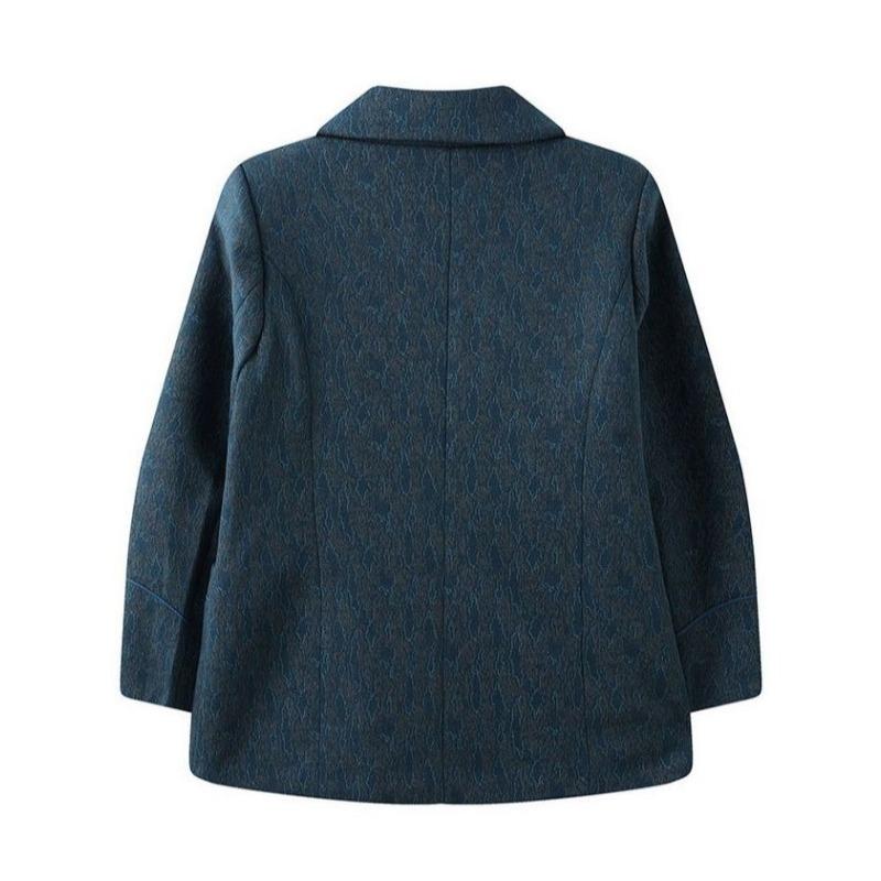 Fashionable Spring Autumn Outerwear for Senior Women Luxury Grandma Clothing Stylish