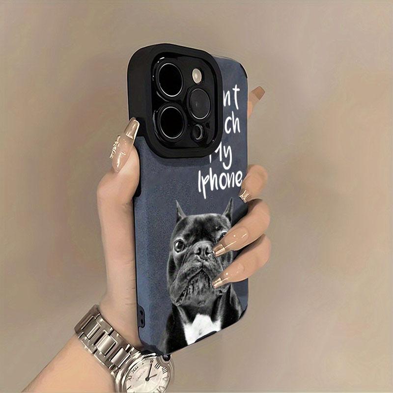 

Cute French Bulldog Phone Case For iPhone 16 17 15 Pro 14 13 12 11 7 Pro Max 17 Air 16E Plus X XR XS Leather Shockproof Cover iPhone XR