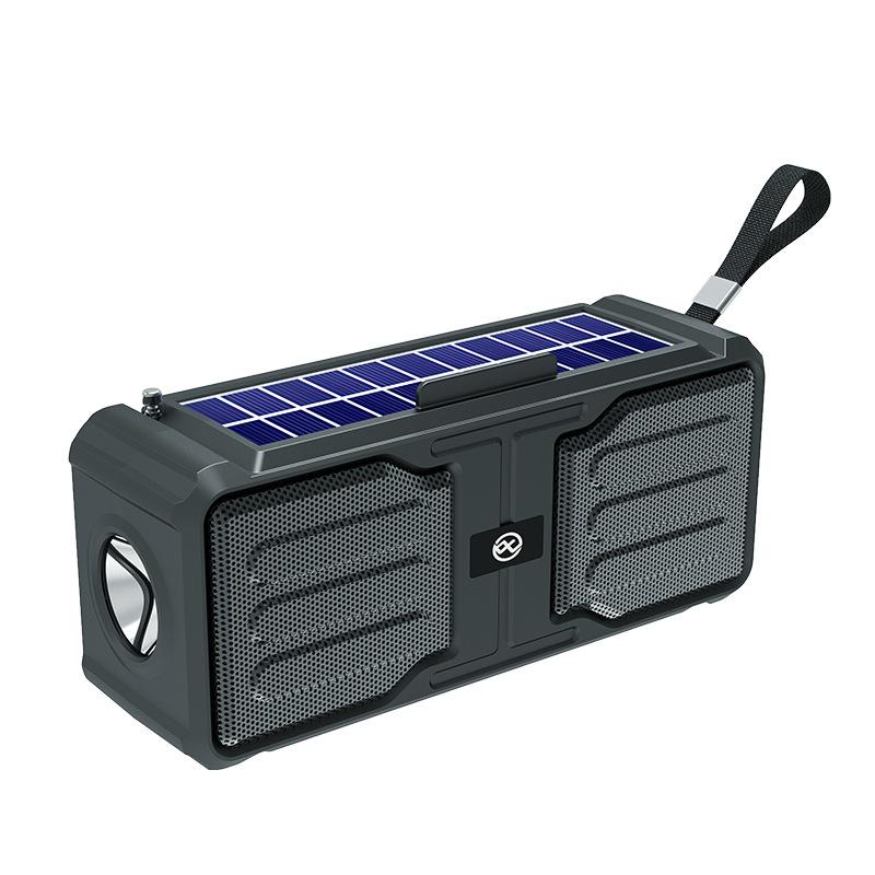 Portable Bluetooth Speaker Wireless Bass Subwoofer Outdoor Sound Box High Volume Loundspeaker with Flashlight Support FM Radio