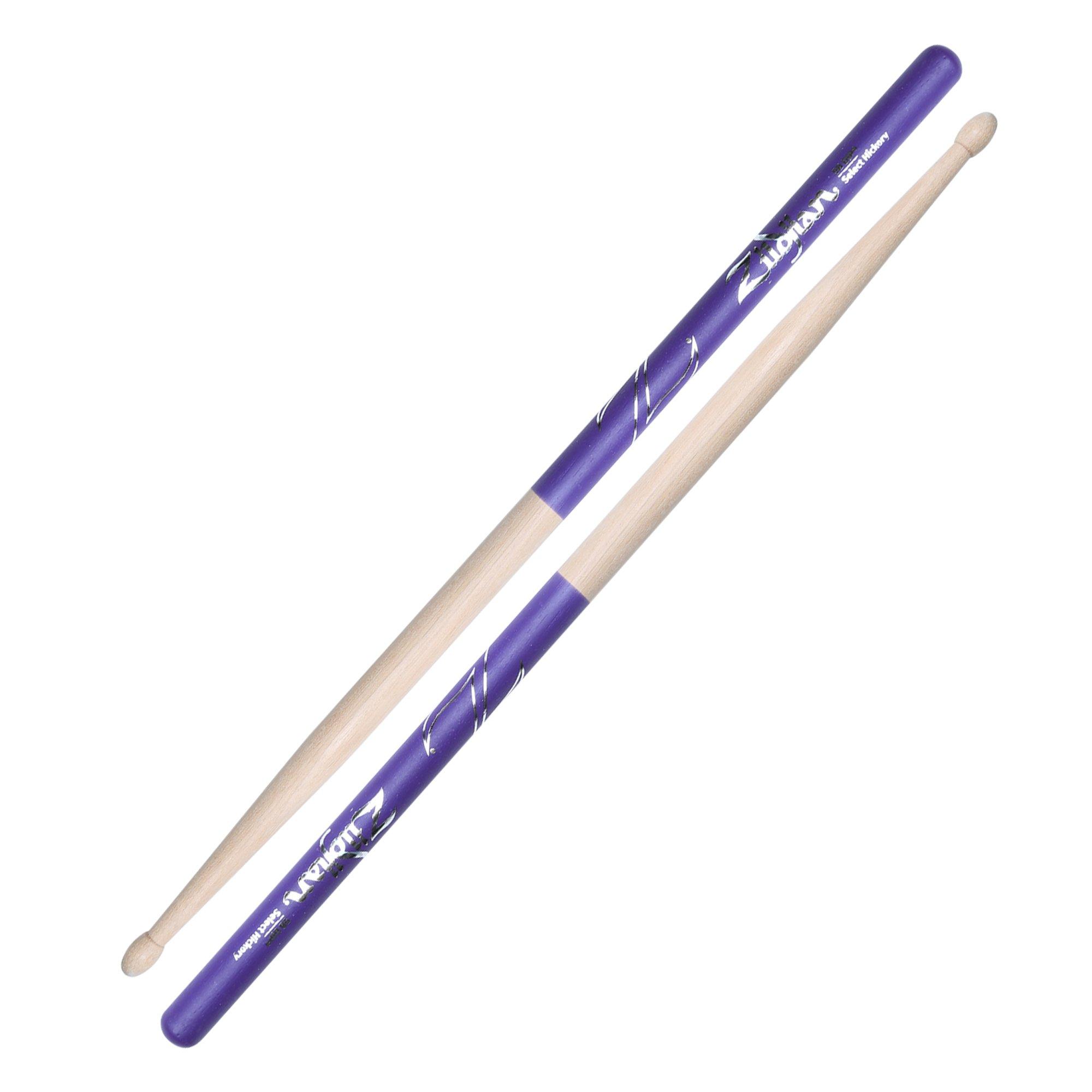 

ZILDJIAN LAZLZ5BDP Hickory Series 5B WOOD PURPLE DIP Drumsticks