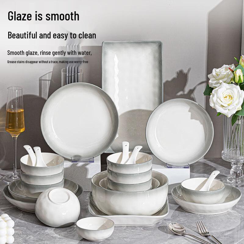 Underglaze Ceramic Dinnerware Set