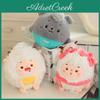 Original Authentic Happy Sheep Plush Keychain Stress Relief Doll Lazy Little Gray Sheep