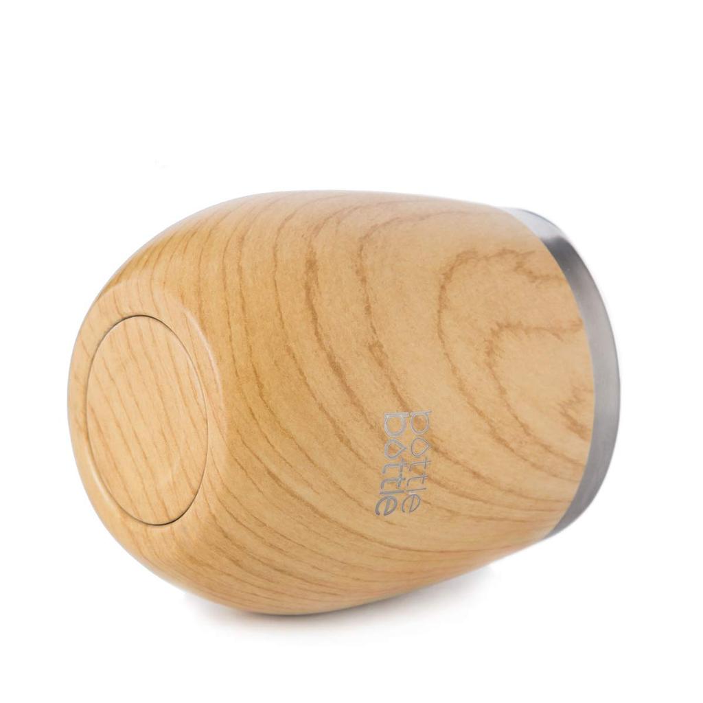 250ml Stainless Steel Tumbler with Vacuum Suitable for Men and Wood Grain Lid, Insulated, Straw, Insulated, Women, Coffee, Wine, Beer, Office, Home,