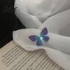 Simulated Butterfly Pendant Choker Necklace Boho Invisible Chain Fairy Trendy