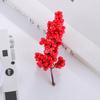 Exquisite Artificial Poinsettia Berry DIY Wreath Headpiece Decorative Materials Cake Flower Gift Box Candy Box Accessories