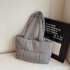 Underarm bag women's bag new shoulder bag down cotton bag large capacity fashion portable tote bag