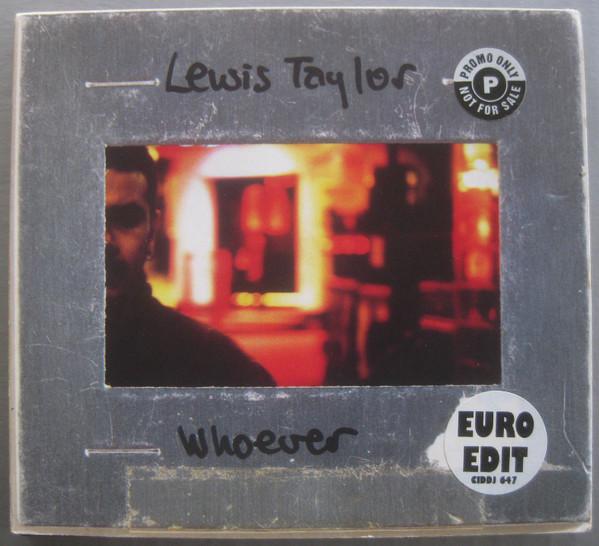 

CD LEWIS TAYLOR - Whoever CIDDJ647PROMO Island Records 1996 UK Rap & Hip-Hop/R&B Used