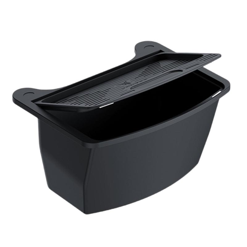 Dustproof Waterproof Rear Seats Flip Designs Storage Container Compatible for Y, Dustproof Water Resistant Car Accessory 1