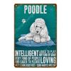 Animal Dog Cat Vintage Metal Poster Home Decor Retro Tin Sign For Pub Bar Club Decorative Plate Poodle Wall Plaque