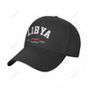 Unisex Baseball Cap Libya EST Independence Day Wild Sun Shade Peaked Adjustable Outdoor Caps for Unisex Women