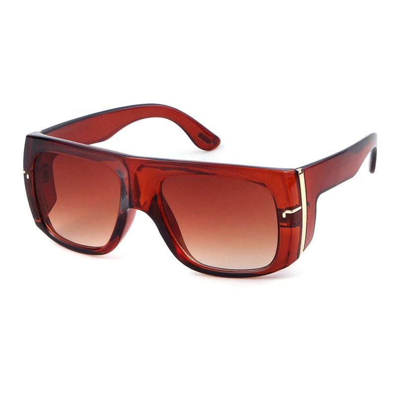 

STORY Fashion Square Sunglasses Ladies Luxury Brand Vintage Leopard Oversized Clear Sun Glasses Shades for Women S1918G