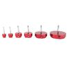 PVC Pipe Reamer Tool for PPRK6 Plastic Pipe Fitting Reamer 6 Piece Kit Fit Into Standard 1/2 Inch