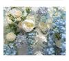 Golden Shower Flower Row Wedding Arch - Outdoor Wall Hanging Decoration