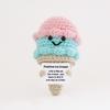 New Handmade Positive Energy Crochet Cake Doll - Emotional Support Desktop Decoration Christmas Birthday Gift for Friends