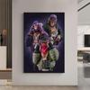 Hip Hop Drei Affen Poster Druck Geld Leinwand Malerei Moderne Wand Kunst Tier Hängende Malerei Hause Dekoration