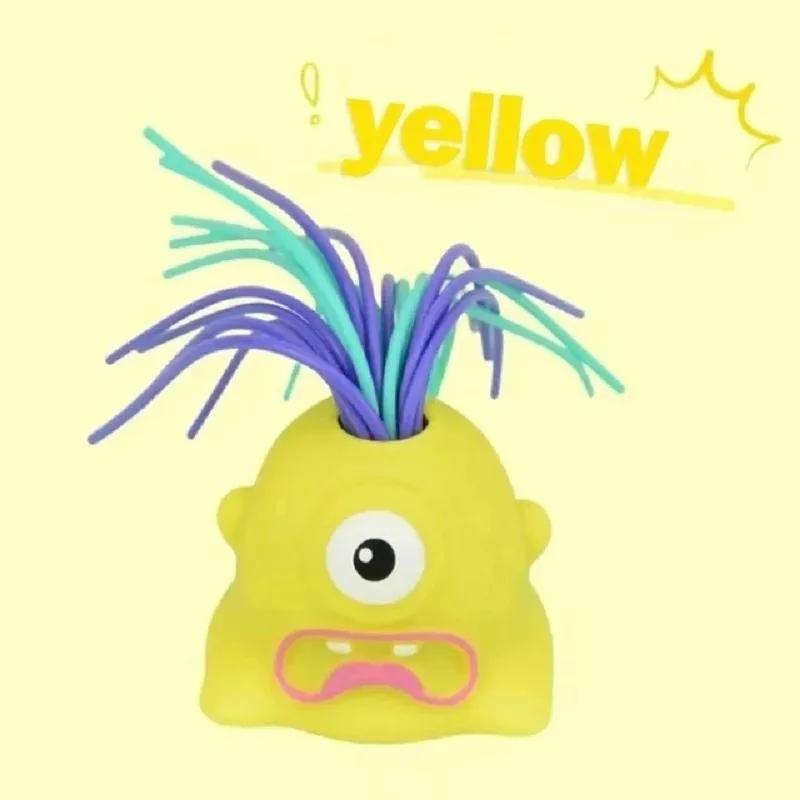 New Novelty Funny Hair Pulling Will Be Screaming Little Monster Kids Decompress Toys Christmas Creative Fun Educational Toys