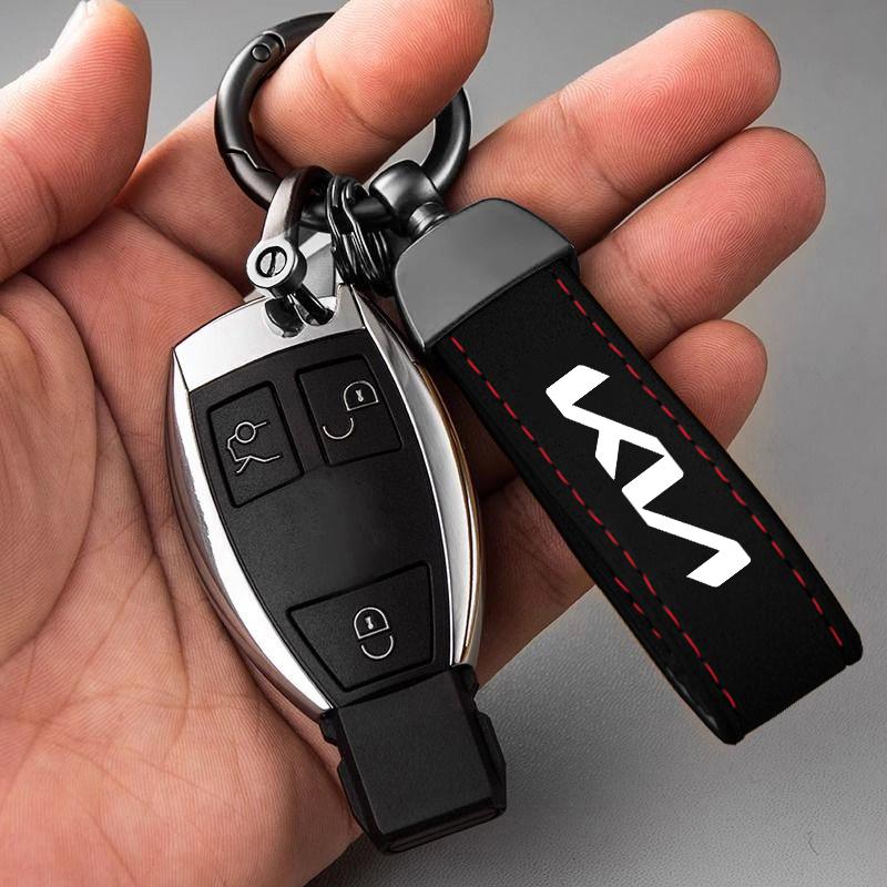 Car Smart Key Chain Auto Remote Key Ring Accessories For KIA K3 Sportage Carnival K5 Seltos Pegas KX1 EV5 Sonet EV6 K4 EV3 Ceed gbnkr30